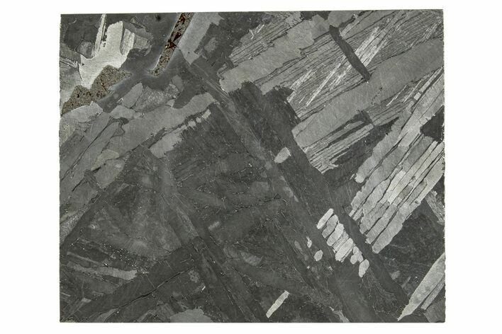 Etched Seymchan Meteorite Slice ( g) - Russia #265001